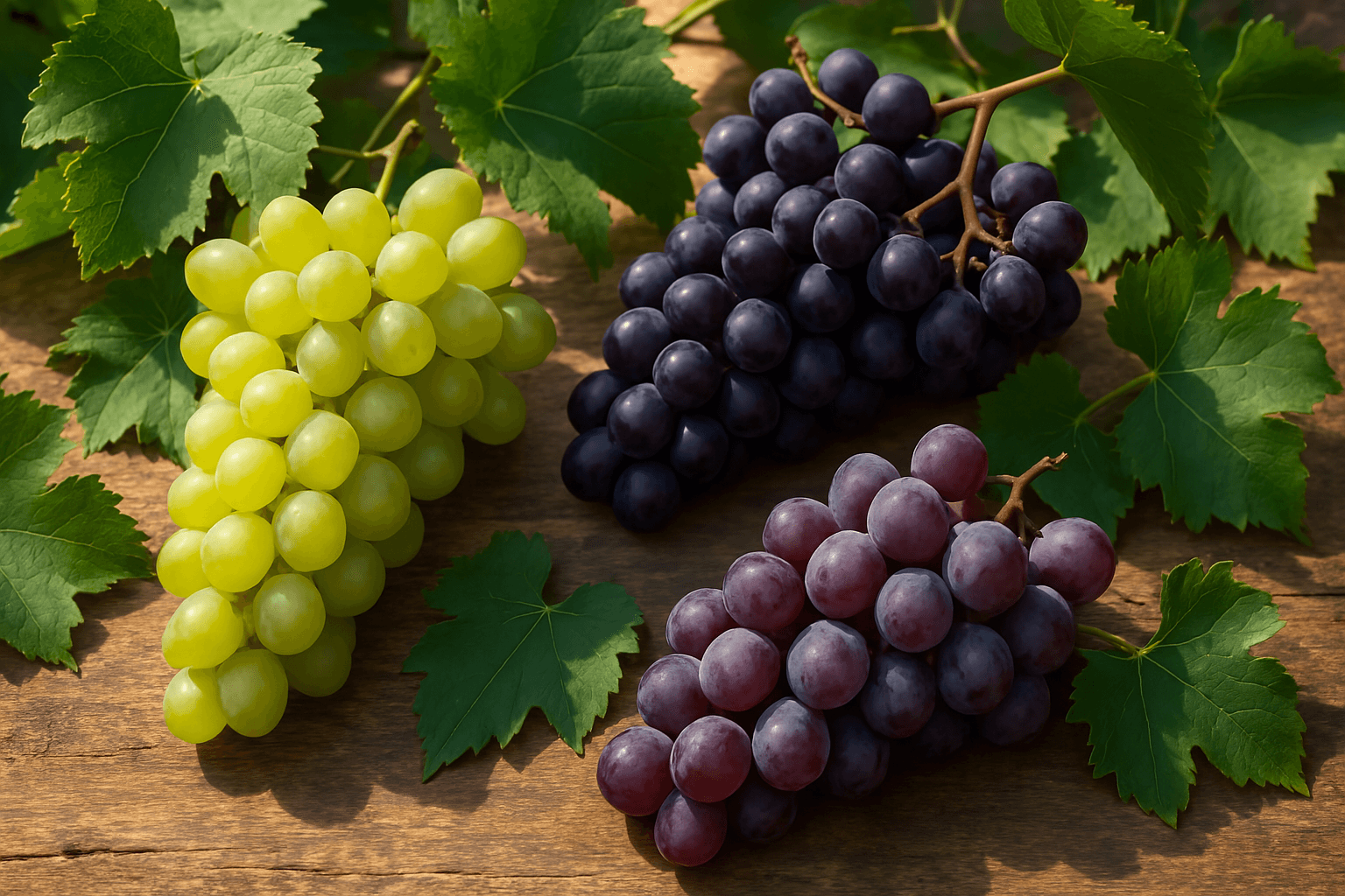 Diverse Druivensoorten Collage