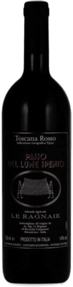 Le Ragnaie Passo Del Lume Spento Toscana Rosso